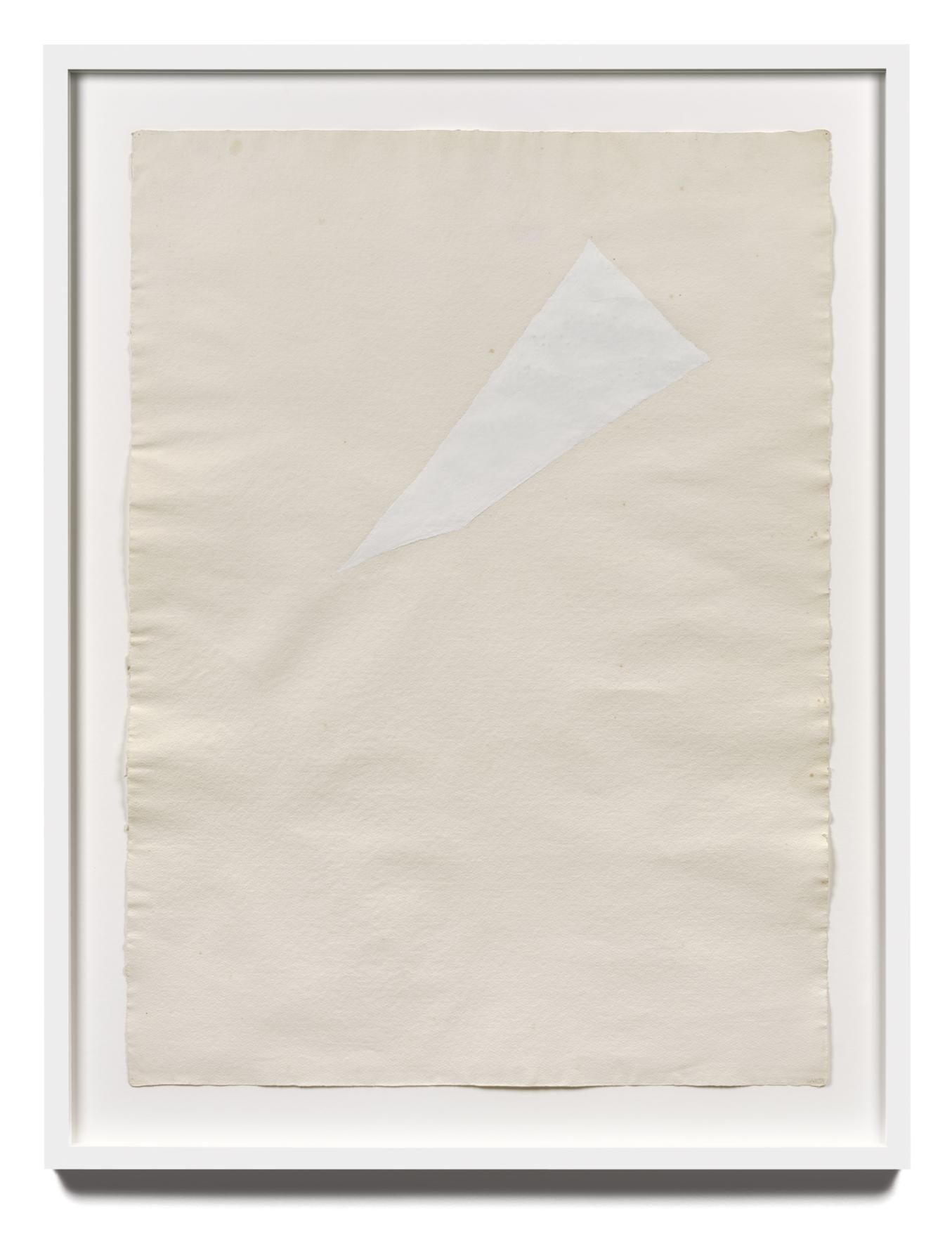 Untitled, Garry Neill Kennedy, acrylic gesso on paper, 1975, colour palette source for I WONDER, Art Metropole, Toronto, 2021