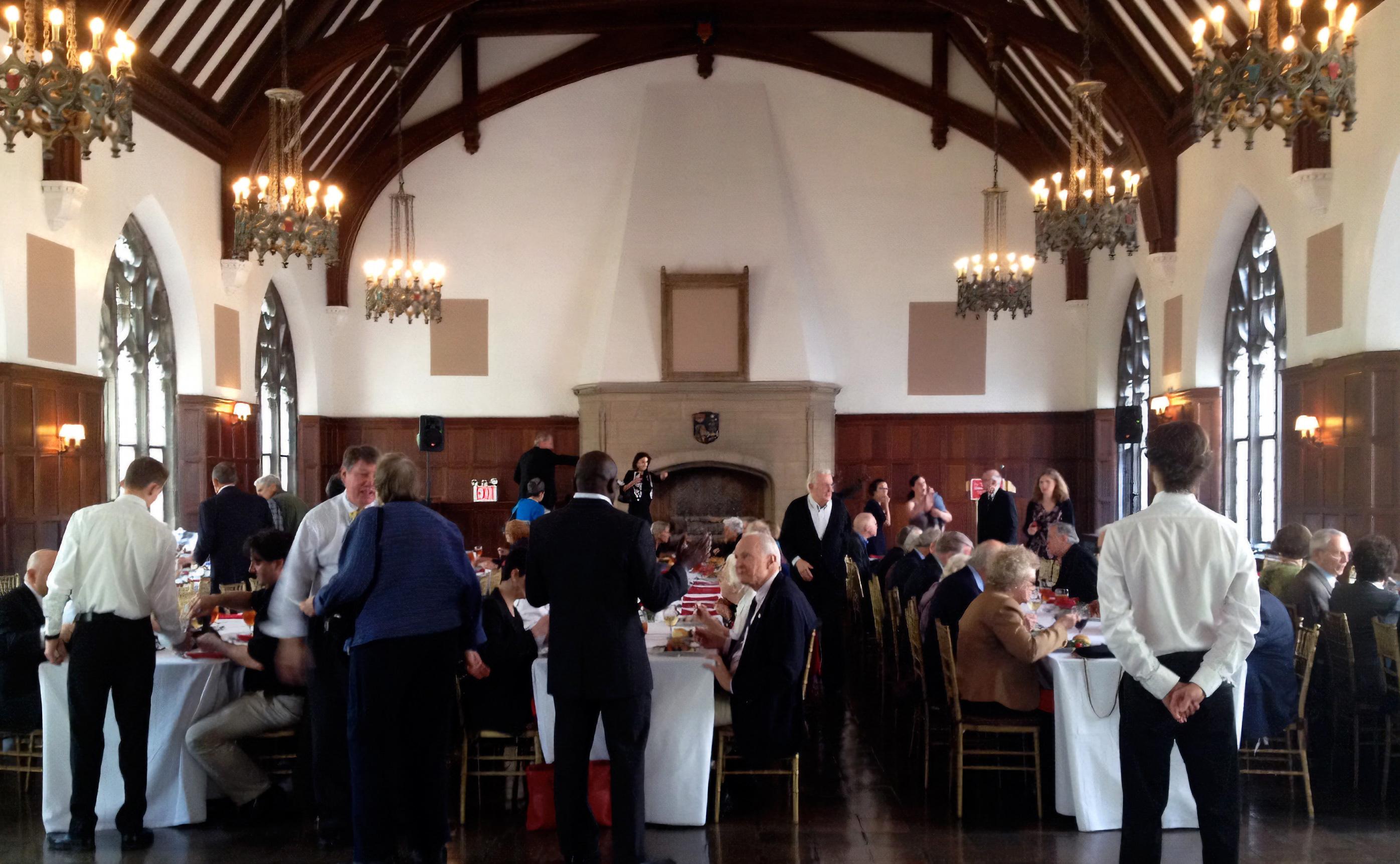 About Face during 175th anniversary luncheon, Refectory, Union Theological Seminary, New York, 2012