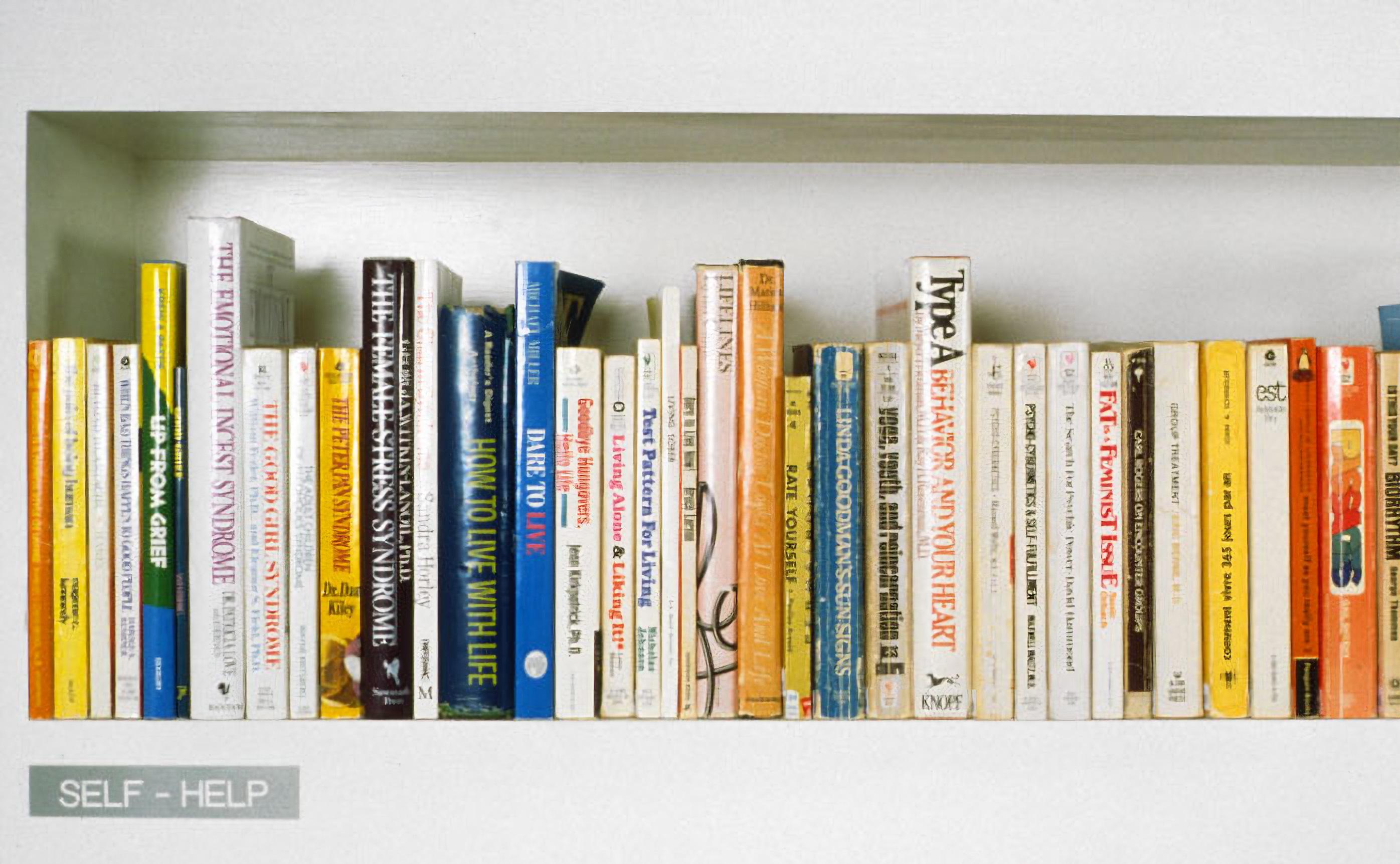 Self-Help Library, with Bob Flanagan: Visiting Hours, New Museum for Contemporary Art, New York, 1994