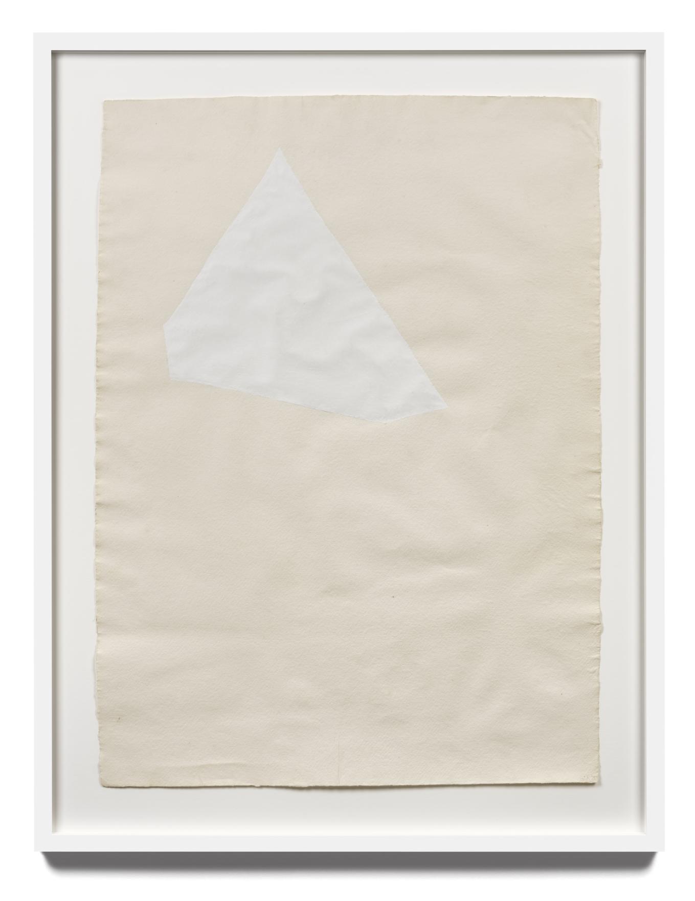 Untitled, Garry Neill Kennedy, acrylic gesso on paper, 1975, colour palette source for I WONDER, Art Metropole, Toronto, 2021