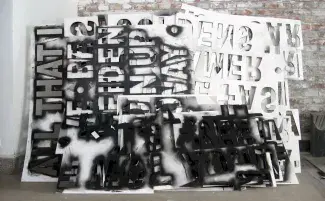 Whatever I Like, installation detail, Pickled Art Centre, Beijing, 2007