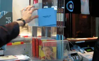 Whatever I Like artist book held by hand