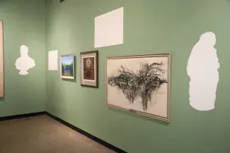 Acquired in 1964, installation, Confederation Centre Art Gallery, Charlottetown, PEI, 2014