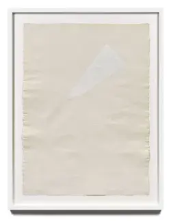 Untitled, Garry Neill Kennedy, acrylic gesso on paper, 1975, colour palette source for I WONDER, Art Metropole, Toronto, 2021